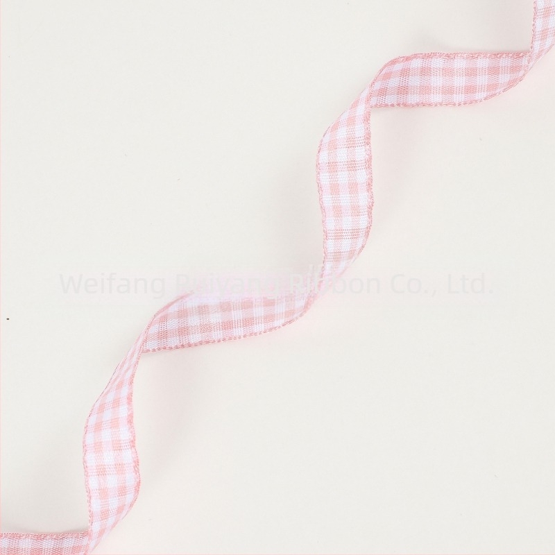 Сатенова лента – полиемер, Ruiyang; за сватби, опаковане на торти, подаръци и букети