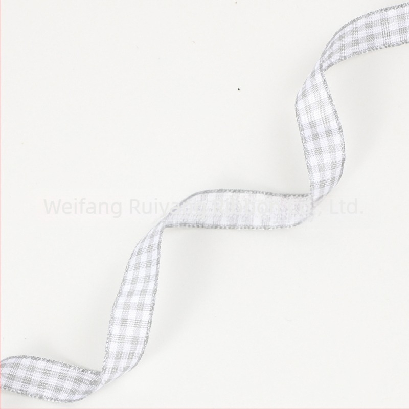 Сатенова лента – полиемер, Ruiyang; за сватби, опаковане на торти, подаръци и букети