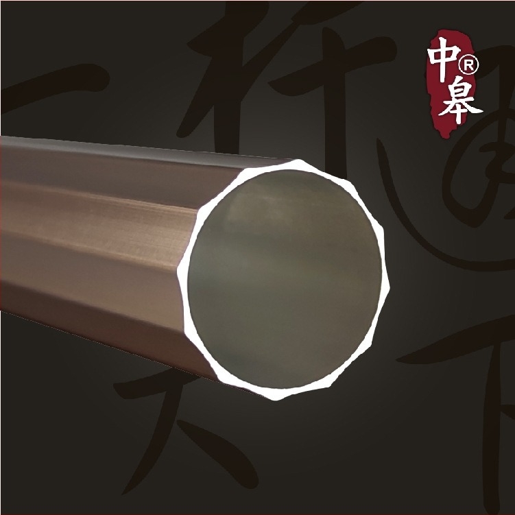 Римски прът за завеси – модел Economical Roman Rod, алуминиев сплав, за окачване на завеси, марка Chung Gao