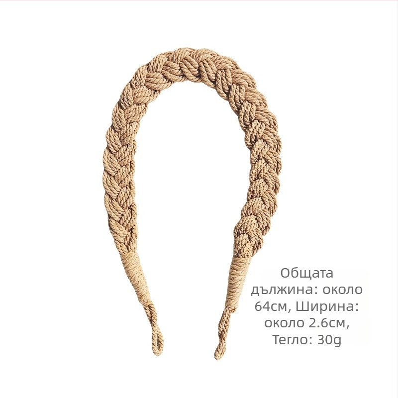 Регулируеми завесни връзки за тюлени завеси, памучен въжен материал, Nordic стил — марка Nine elephants