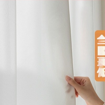 Полиестерова прозоречна мрежа с embossed дизайн — слънцезащита, термоизолация и засенчване; Нордичен стил; подходяща за ъглов прозорец, дневна и спалня