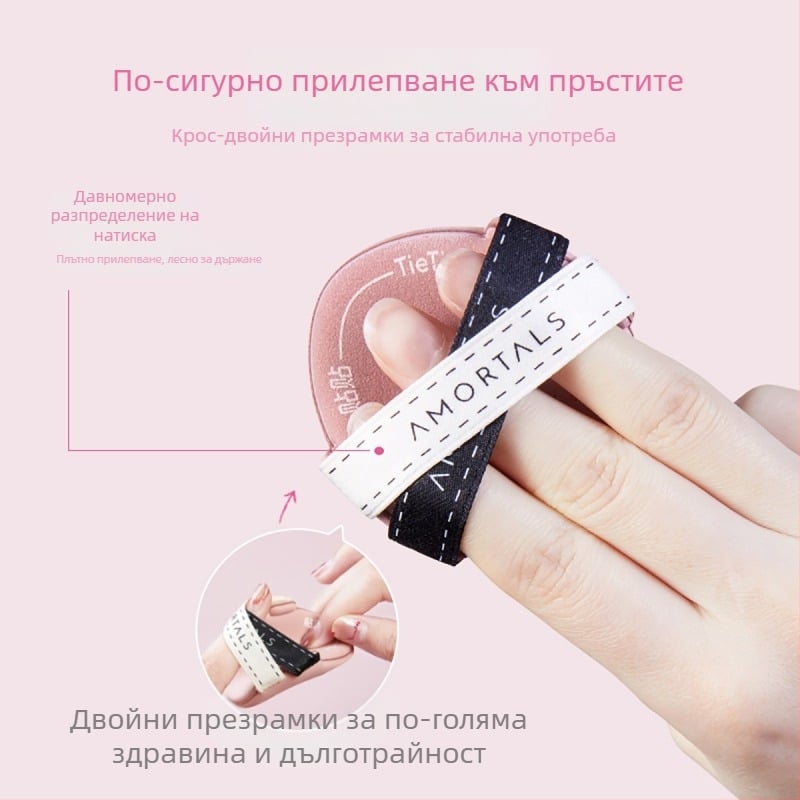 Комплект пухчета за пудра - супер меки хидрофилни полиуретанови гъби за сухо/мокро нанасяне на основа и грим, неравна форма, 3 броя