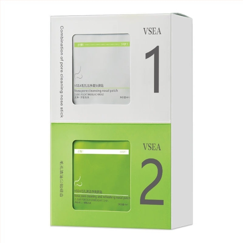 Комбинация от патчове за нос за почистване на порите – премахване на черни точки, стягане на порите, дълбоко почистване, овлажняване, за Т-зоната