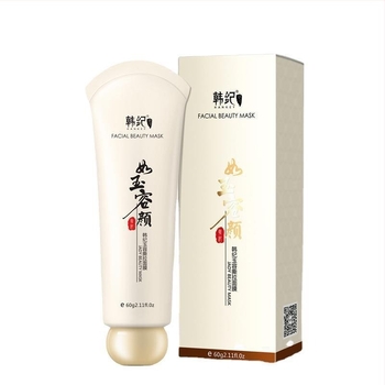 Han Ji Yurong Tear Mask – ексфолираща пилинг-маска за лице за премахване на черни точки, стягане на порите и хидратация, 60 g, срок на годност 3 години