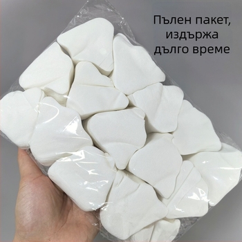 Триъгълни носни мембранни листове, 1500 бр, 60 g, еднократни, нетъкан текстил