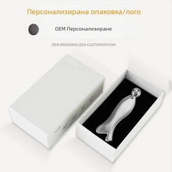 Метална плоча за масаж с 3D ролер за повдигане и стягане; ролков стил; материал: цинкова сплав; дизайн: русалка