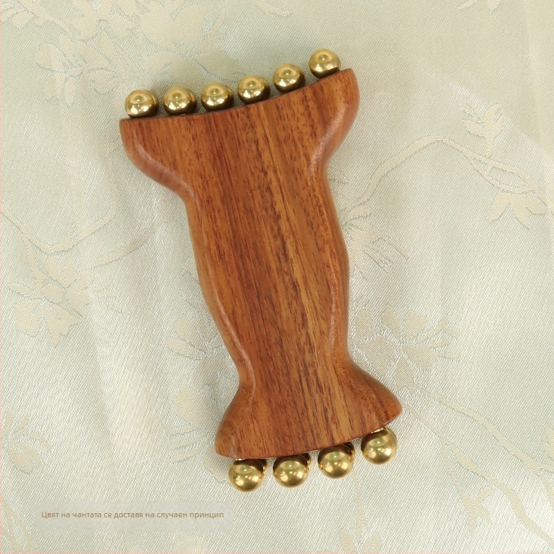 Лицев масажор с 14 топчета, повдигане на фасцията, дървен инструмент, 100 g, кутия 200 бр.