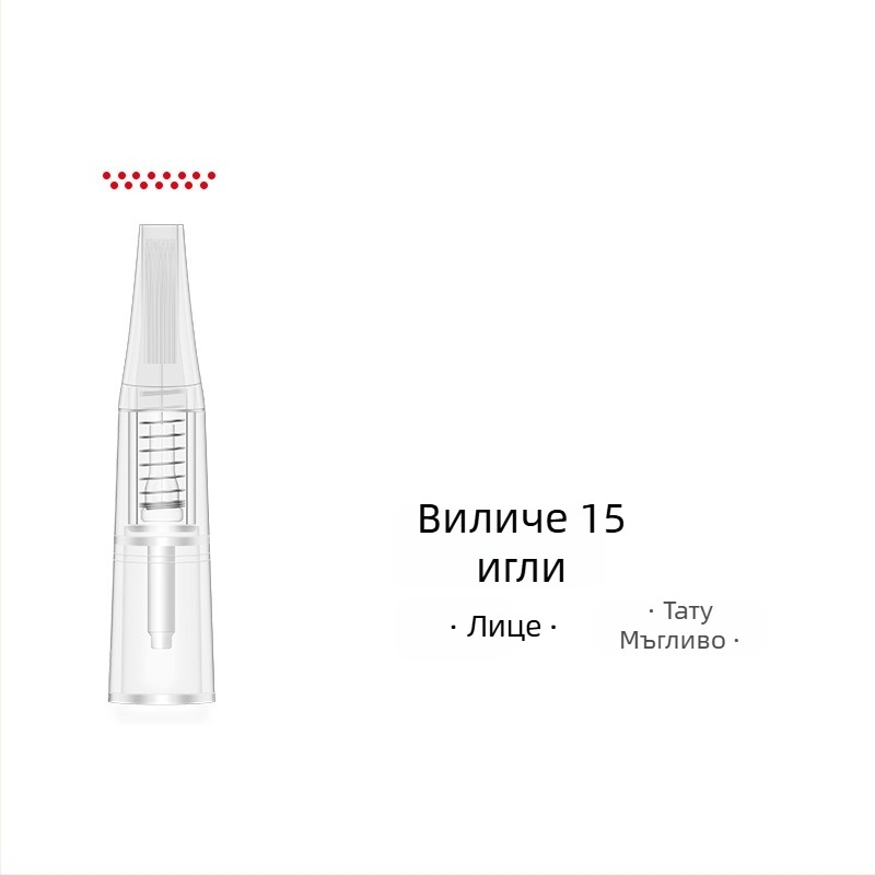 Игла за татуировка за машина за микроблейдинг, универсална съвместимост, нетно тегло 20 г, опаковка 100 бр., лицензирана частна марка