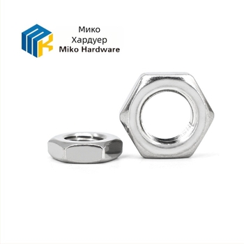 Шестоъгълна гайка GB6172, външен шестостен, марка: Miko magnesium buckle