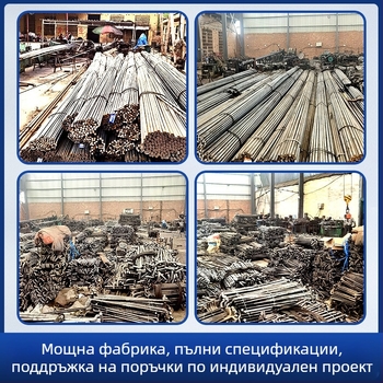 Анкерни болтове за стоманени конструкции – вградени компоненти, GB799, Q235 въглеродна стомана, повърхностна обработка: естествен цвят