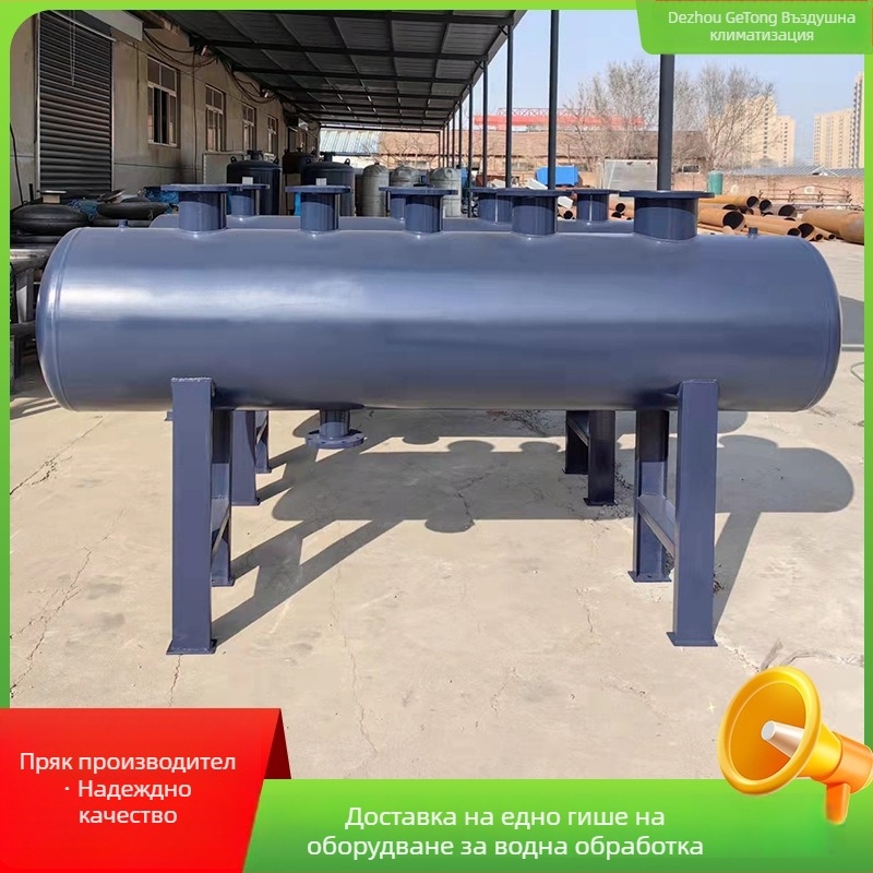 Диверторен воден разпределител за централизирана климатизация и подово отопление, неръждаема стомана, модел Diverter, стил модерен минимализъм