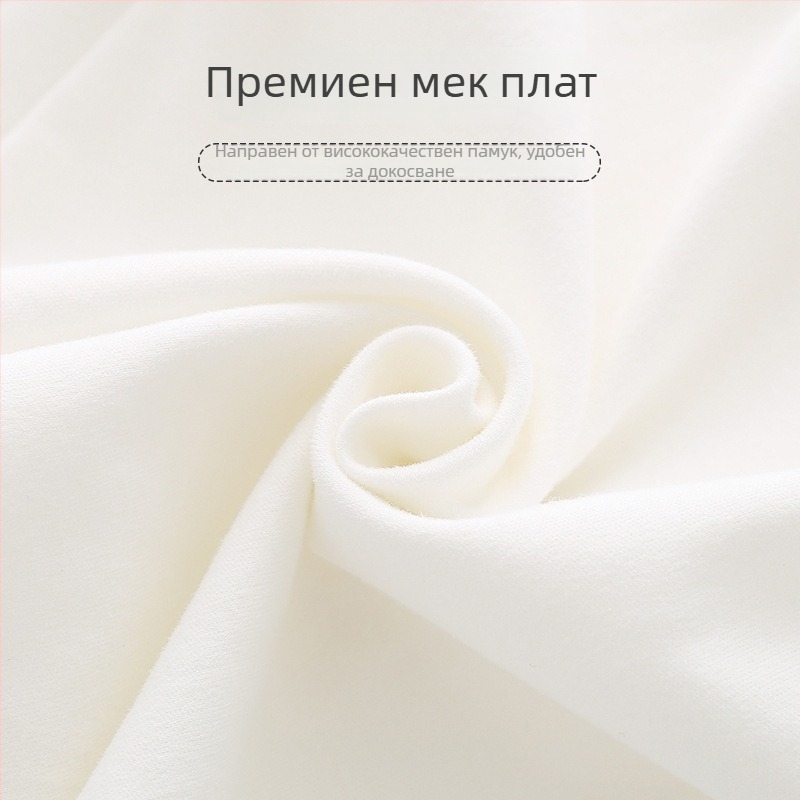 Детска памучна плетена риза, унисекс, дълъг ръкав, 100% памук, А категория, за всички сезони