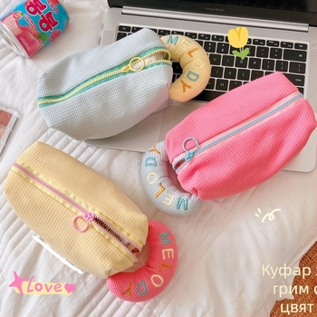 Платнена чанта за съхранение с голям капацитет, урбанистичен стил, модел с букви