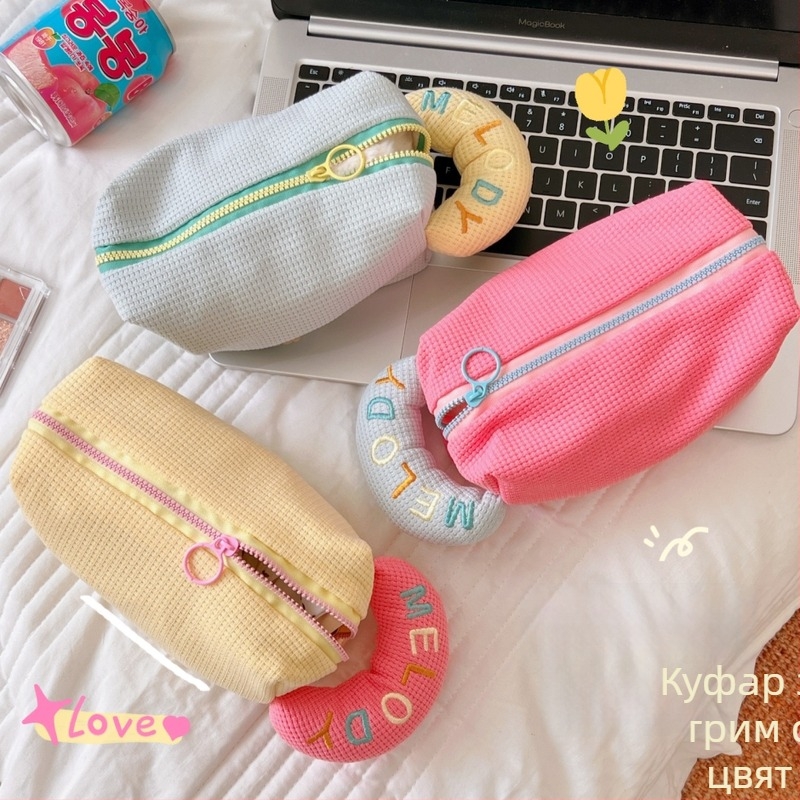 Платнена чанта за съхранение с голям капацитет, урбанистичен стил, модел с букви