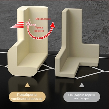 Детски комплект предпазители за ъгли на мебели с правоъгълен ъгъл — защита на ръбове, марка Sticky product exchange