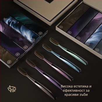 Зъбна четка Healthy, меки четина за възрастни, ръчна, 5 бр.