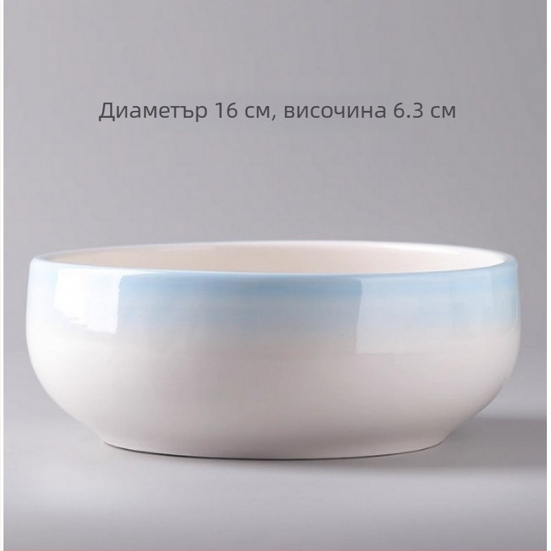 Керамичен цветарник за пода, прост стил, домашно градинарство