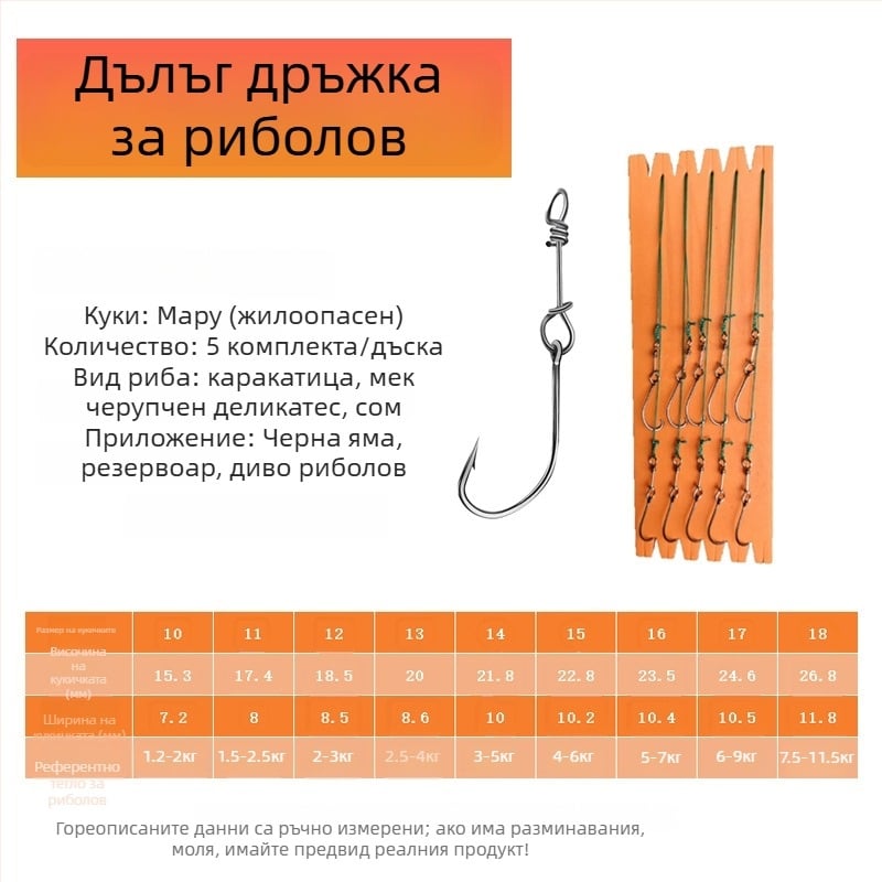 Карпова риболовна кука – двойна кука с бодли за сладководен риболов в резервоар; Treasure in the Lake
