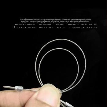 Treasure in the Lake риболовна кука, антизаплитаща стоманено-двойна кука с назъбване, за морски риболов от лодка (различни размери)