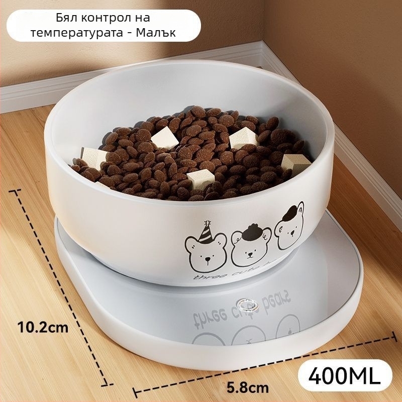 Водна купа за домашни любимци от порцелан за котки (Материал: порцелан; Приложимо за: котки; Категория: прибори за хранене за домашни любимци)