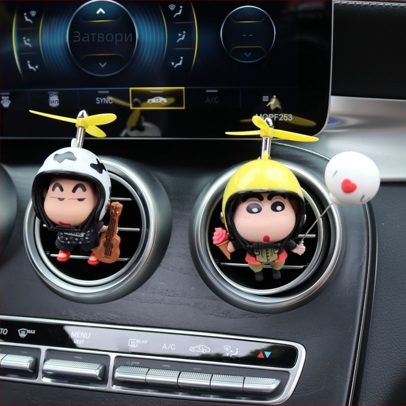 Автомобилен клип за ароматизатор – творчески карикатурен парфюм, лек аромат, модел WH43211222