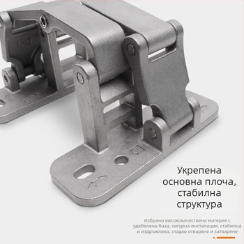 Каменен шарнир за врата – неръждаема стомана, модел 2025.5.13, за пожарен хидрант, скрита врата и шахтови врати