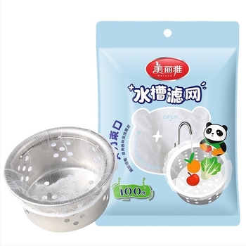 Beautiful and elegant филтър за кухненска мивка – еднократен полиестерен филтър за дренаж, решетка за мивка