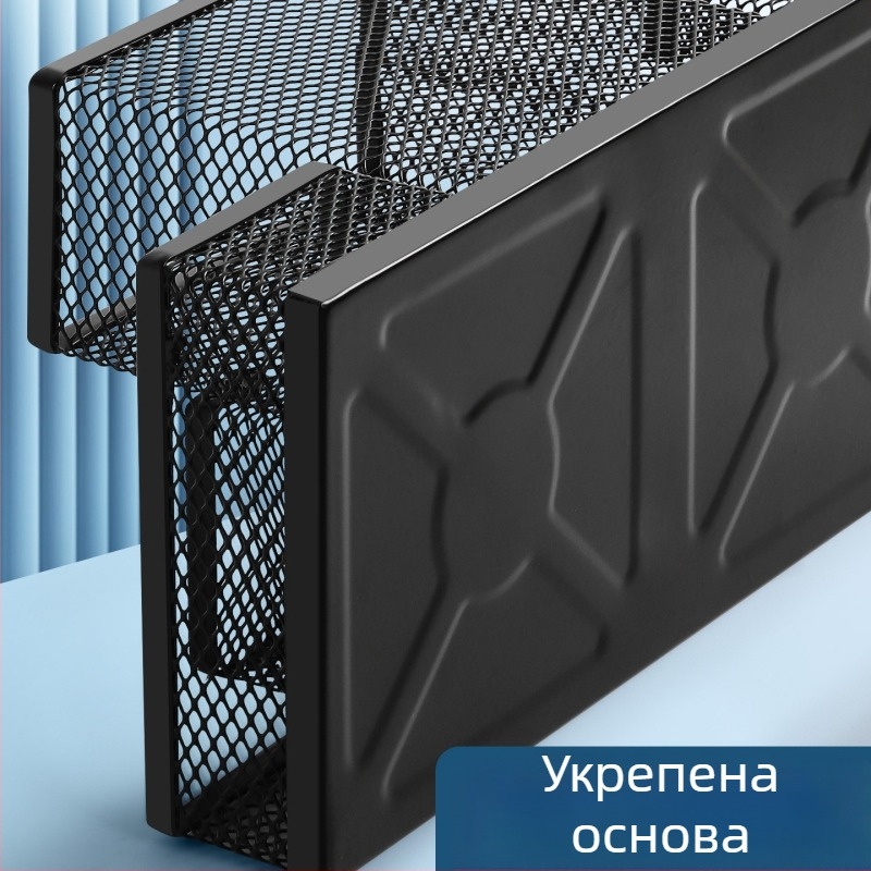 Excellent метален държач за писалки – многофункционален настолен организатор за канцеларски материали