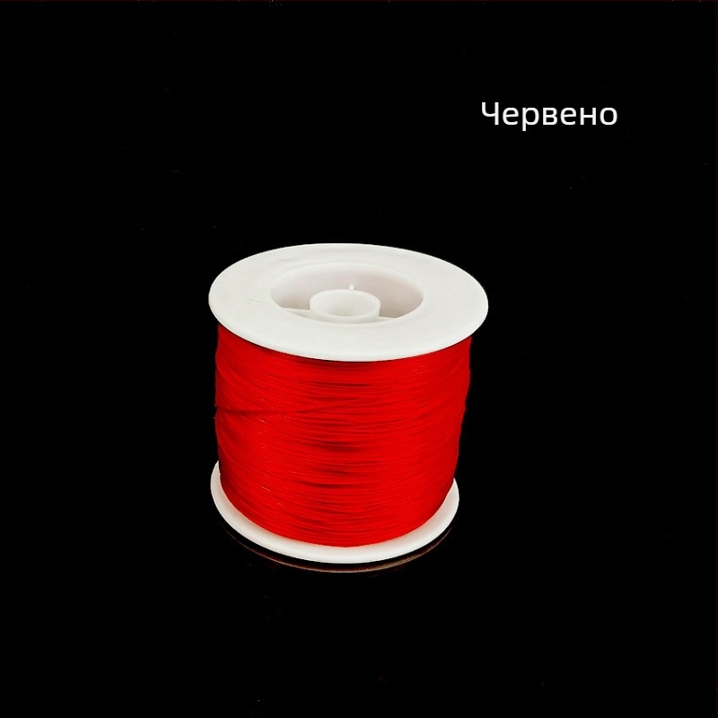 Еластична нишка за нанизване на мъниста за ръчна изработка на бижута и гривни, спандекс материал, екологично производство, оригинален дизайн