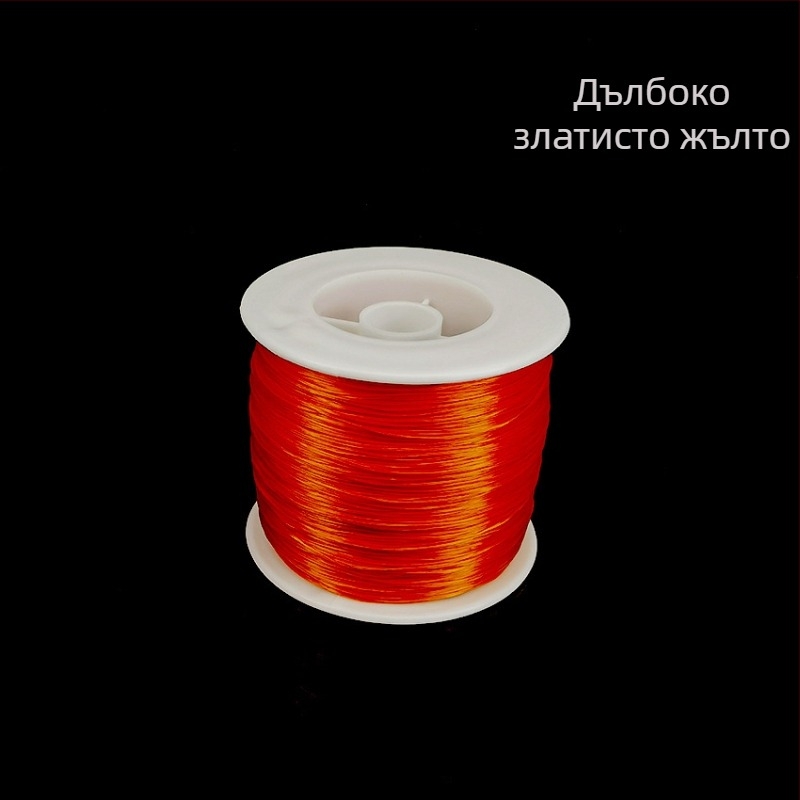 Еластична нишка за нанизване на мъниста за ръчна изработка на бижута и гривни, спандекс материал, екологично производство, оригинален дизайн