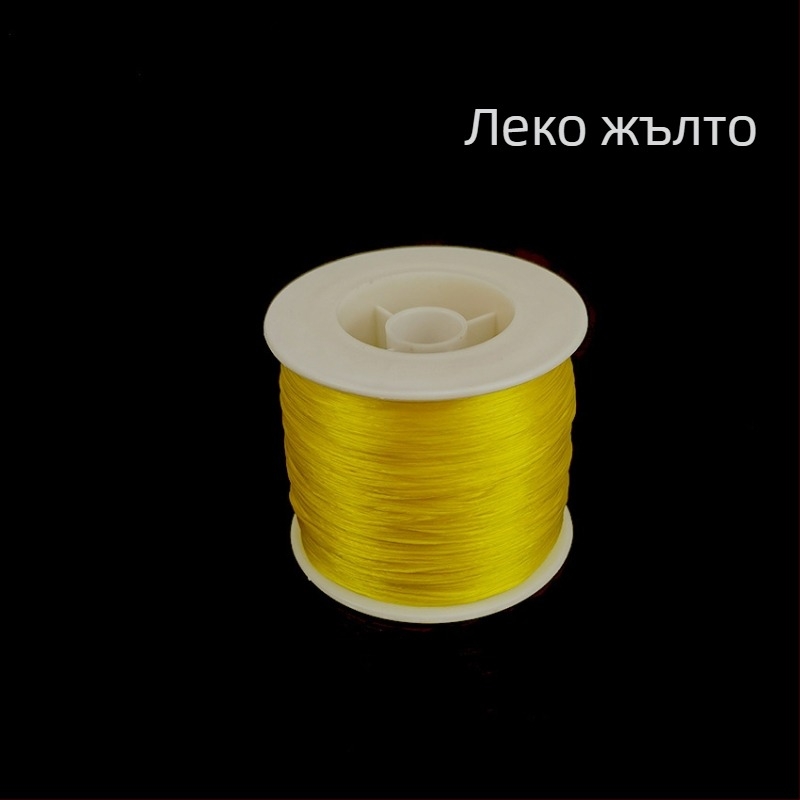 Еластична нишка за нанизване на мъниста за ръчна изработка на бижута и гривни, спандекс материал, екологично производство, оригинален дизайн