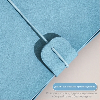 Папка с клип за съхранение на листове, PU кожа, персонализиране с лого, печат на лого