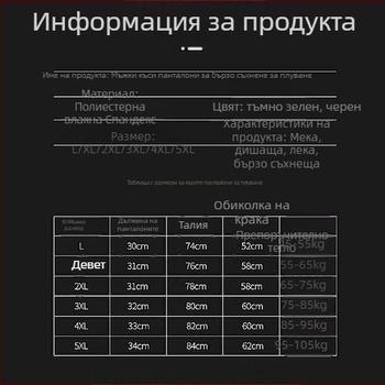Плувни шорти Loria, полиестер 95% външен материал, подплата полиестер 92%, едноцветен модел, стил: брифове/боксер брифове, за плуване и водни спортове