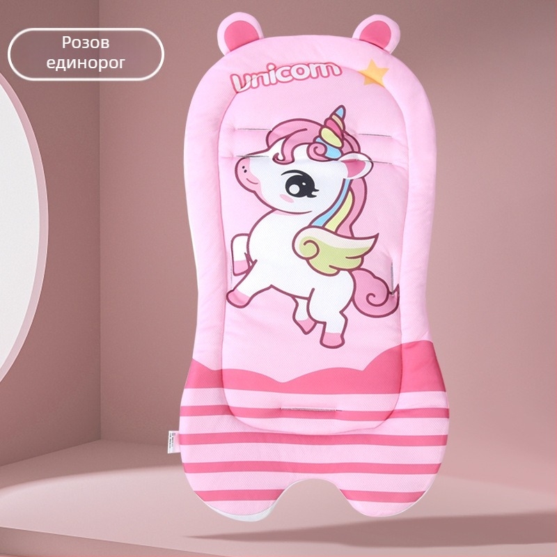 Подложка за бебешка количка и столче за хранене - плътно прошита универсална подложка, марка Big Watermelon, произход Хефей, Аньхуй