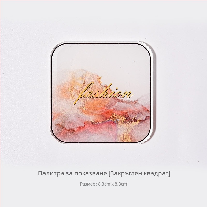 Маникюрни инструменти: дисплей борд за нокти, акрилна палитра за гел лак, марка Han Finger Edge, 30 g, модел Display board