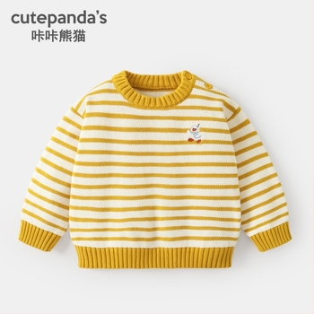 Двоен комплект: флисова жилетка и пуловер - унисекс, зимно облекло, карикатурен принт; пуловер 100% памук, жилетка 100% полиестер; за деца 1–3 г.; дълги ръкави; без качулка