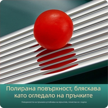 Палочки за хранене от неръждаема стомана 316, квадратни дълги, нехлъзгващи се, устойчиви на плесени, с карикатурен принт, домашна посуда