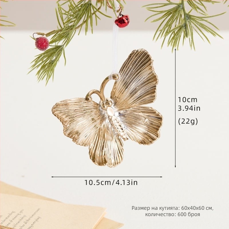 Висулка със дизайн на снежинка и глава на елен — пластмаса; Коледа; Тип: висулка; Опаковка: единична opp торба; Стил: модерен минимализъм, класически стил.