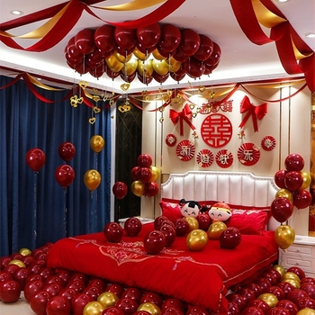 Комплект за украса на сватбена стая — нетъкан текстил; опаковка: картон; за сватба; Категория: Други сватбени принадлежности