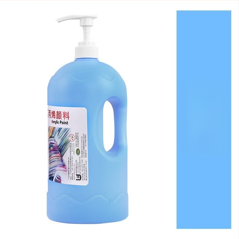 Meibang Акрилна боя за стенопис, 2000 ml буркан, за ръчно рисувана стенопис