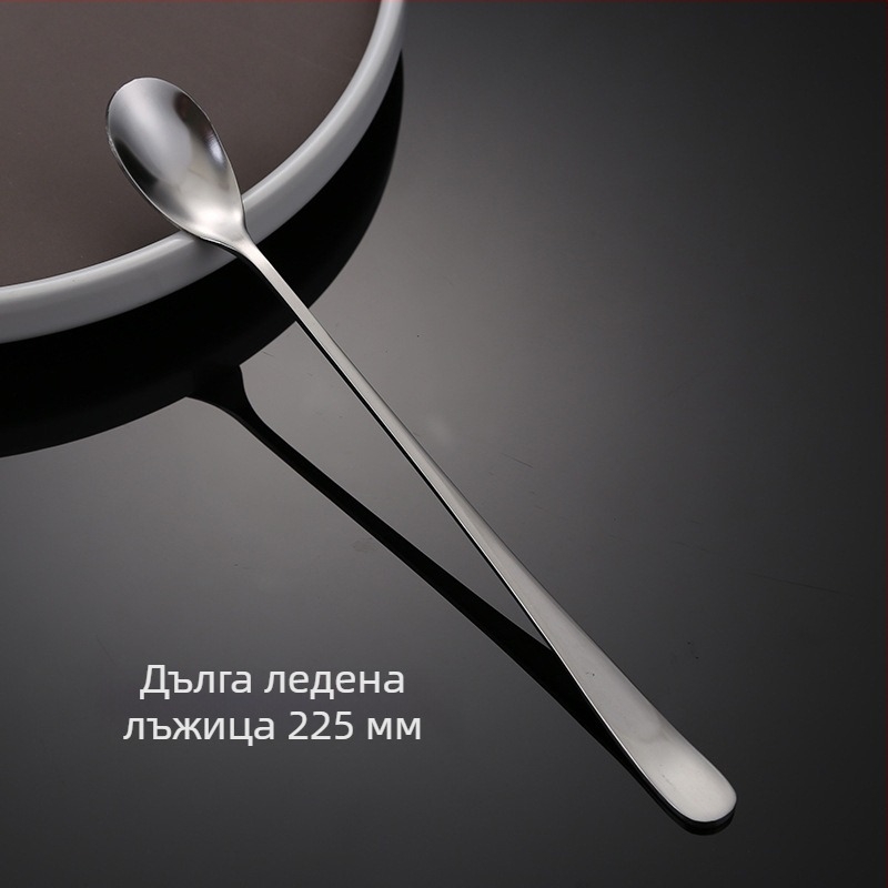 Комплект нож, вилица и лъжица от неръждаема стомана – монохромен дизайн, модерен и семпъл стил, спецификации 888