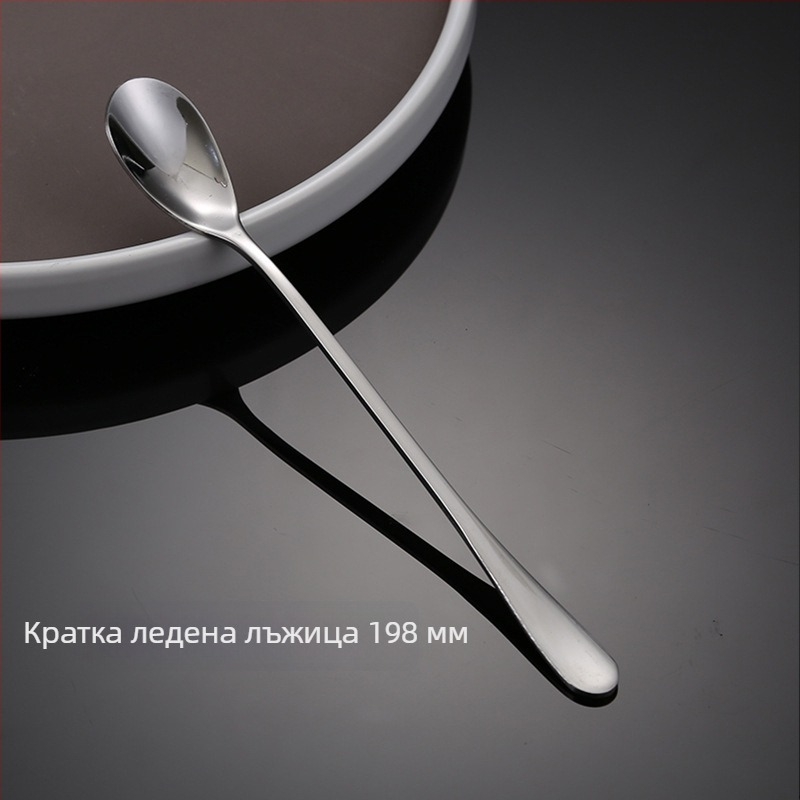 Комплект нож, вилица и лъжица от неръждаема стомана – монохромен дизайн, модерен и семпъл стил, спецификации 888