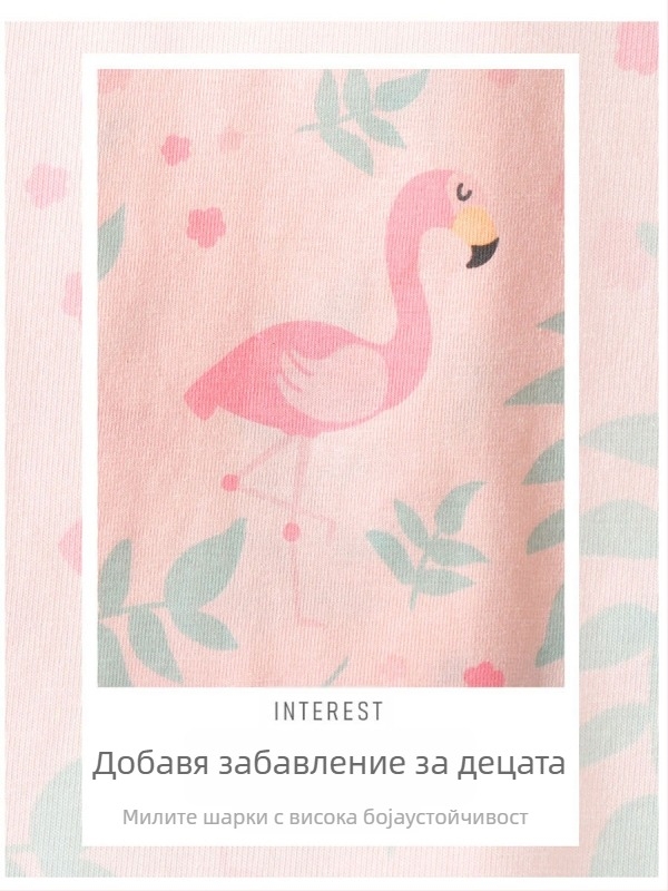 Детски комплект пижами от памук Lycra, унисекс, за всички сезони, дълъг ръкав и дълги панталони, 95% памук, дишащи, антибактериални, отвежда влагата