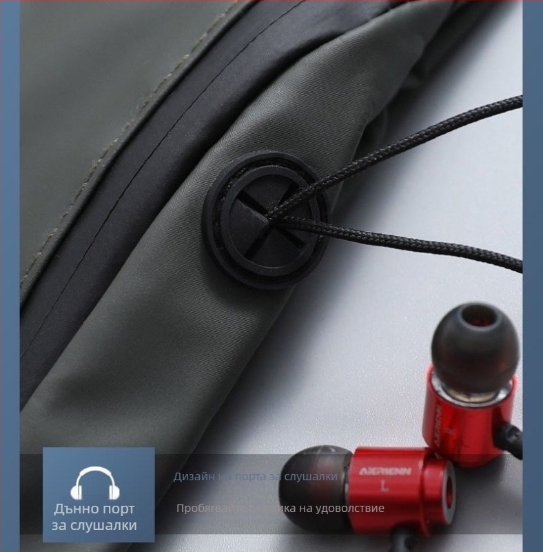 Спортна поясна чанта за тичане – близко прилепващ невидим дизайн, против кражба, PU кожа, водоустойчива и износоустойчива, с подплата