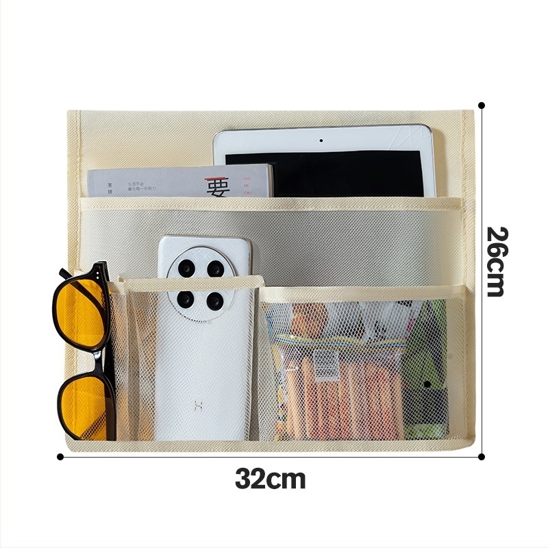 Закачен текстилен органайзер за съхранение, кубична форма, нетъкан текстил, дишащ, подходящ за вътрешно ползване в общежитие, модерен стил.