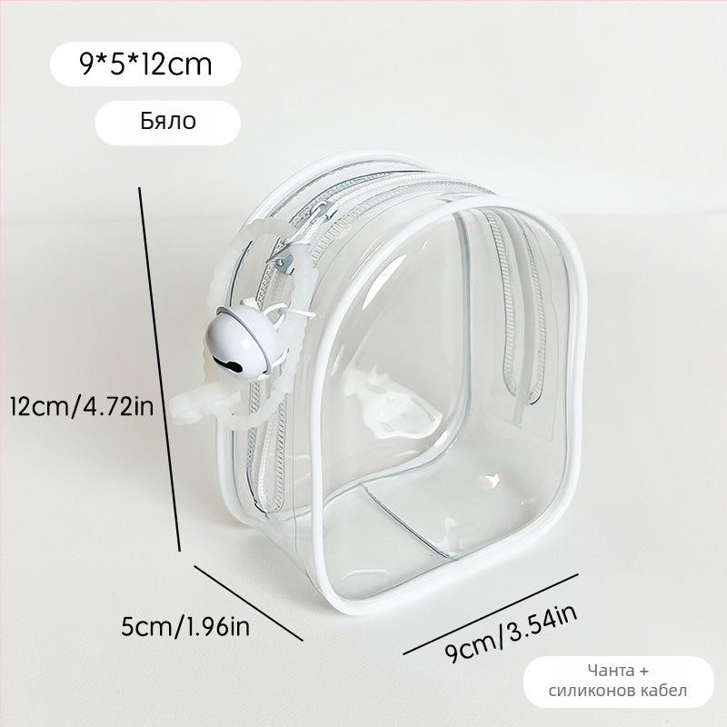 Съхранителен висящ органайзер Bg0014 — PVC, мултифункционален, стил карикатура сладък, за пътуване