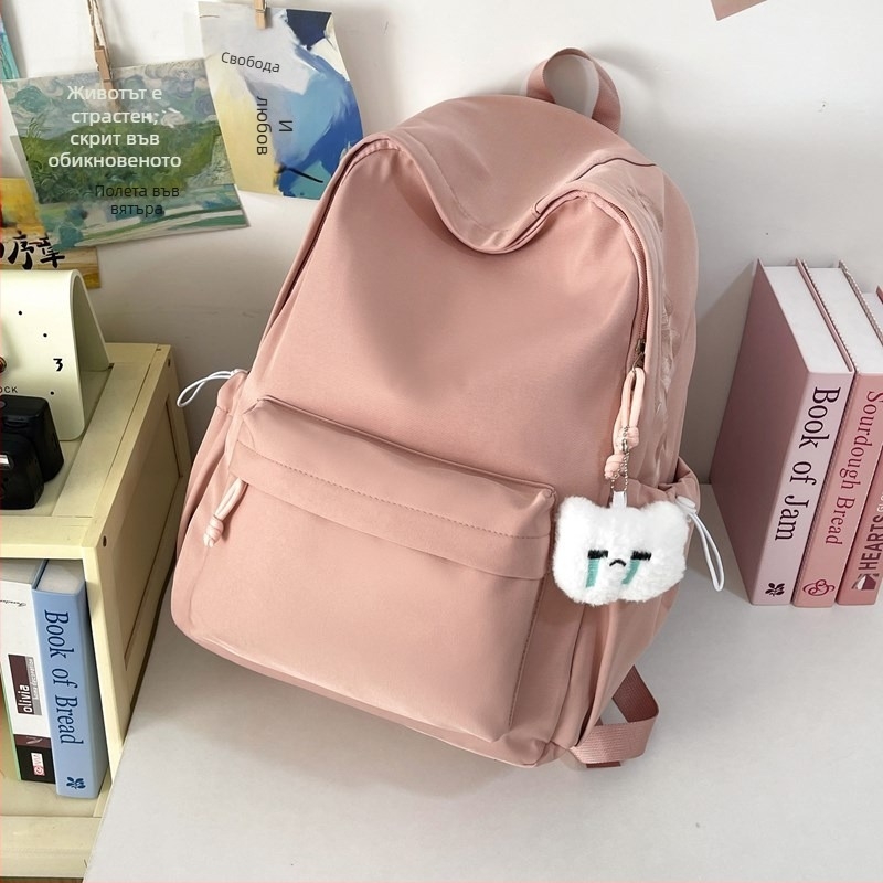 Ученическа раница с голям капацитет и разширяем дизайн, оксфорд плат, въздушна презрамка, за ученици прогимназия