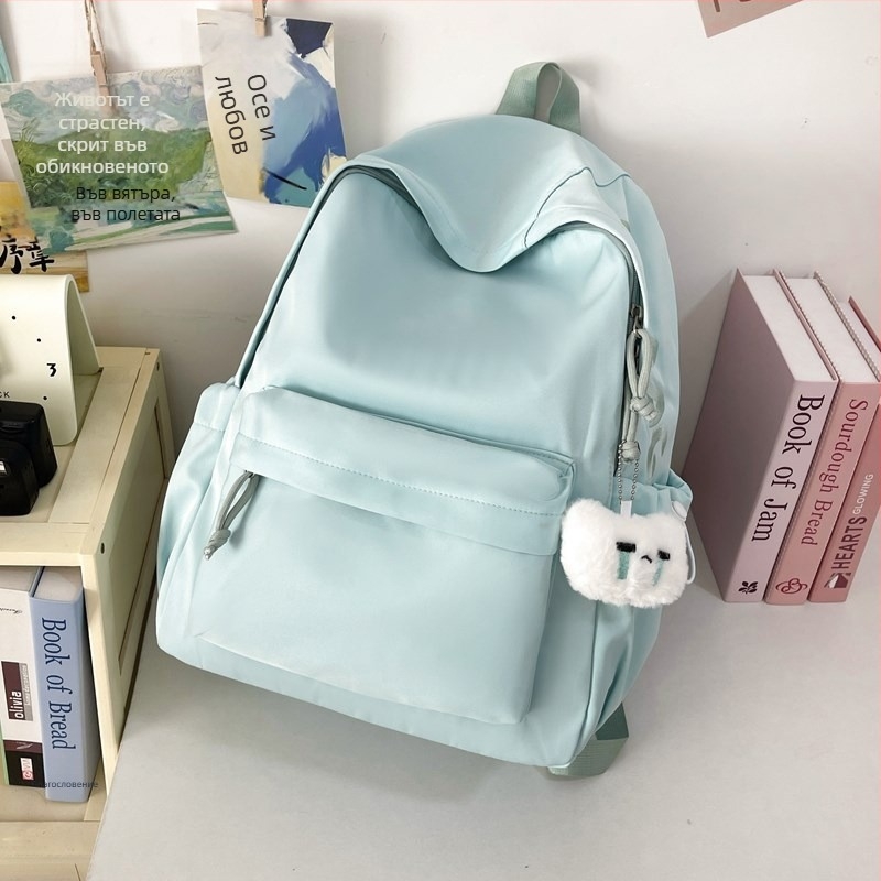 Ученическа раница с голям капацитет и разширяем дизайн, оксфорд плат, въздушна презрамка, за ученици прогимназия