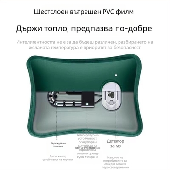 Презареждащ нагревател за ръце с U-образна нагревателна тръба, 220V AC, 400W, модел rsd-1