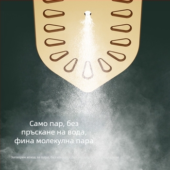 Ръчен сгъваем парогенератор за облекло, USB захранване, 3 нива на температура, преносим за дом и общежитие, резервоар до 0,8 л